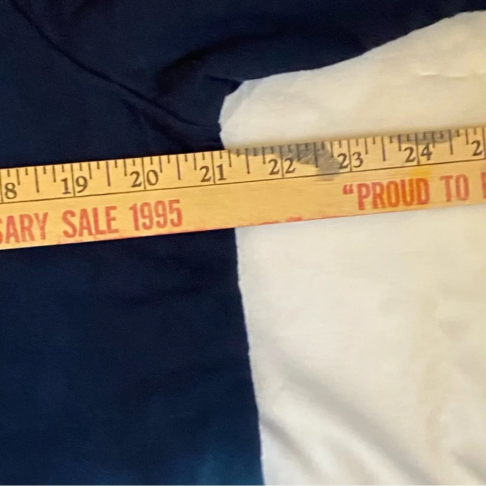 J.Jill Purejill 100% Cotton Navy Blue Quilted Jacket MD Tie Dye Button Front - Picture 8 of 13